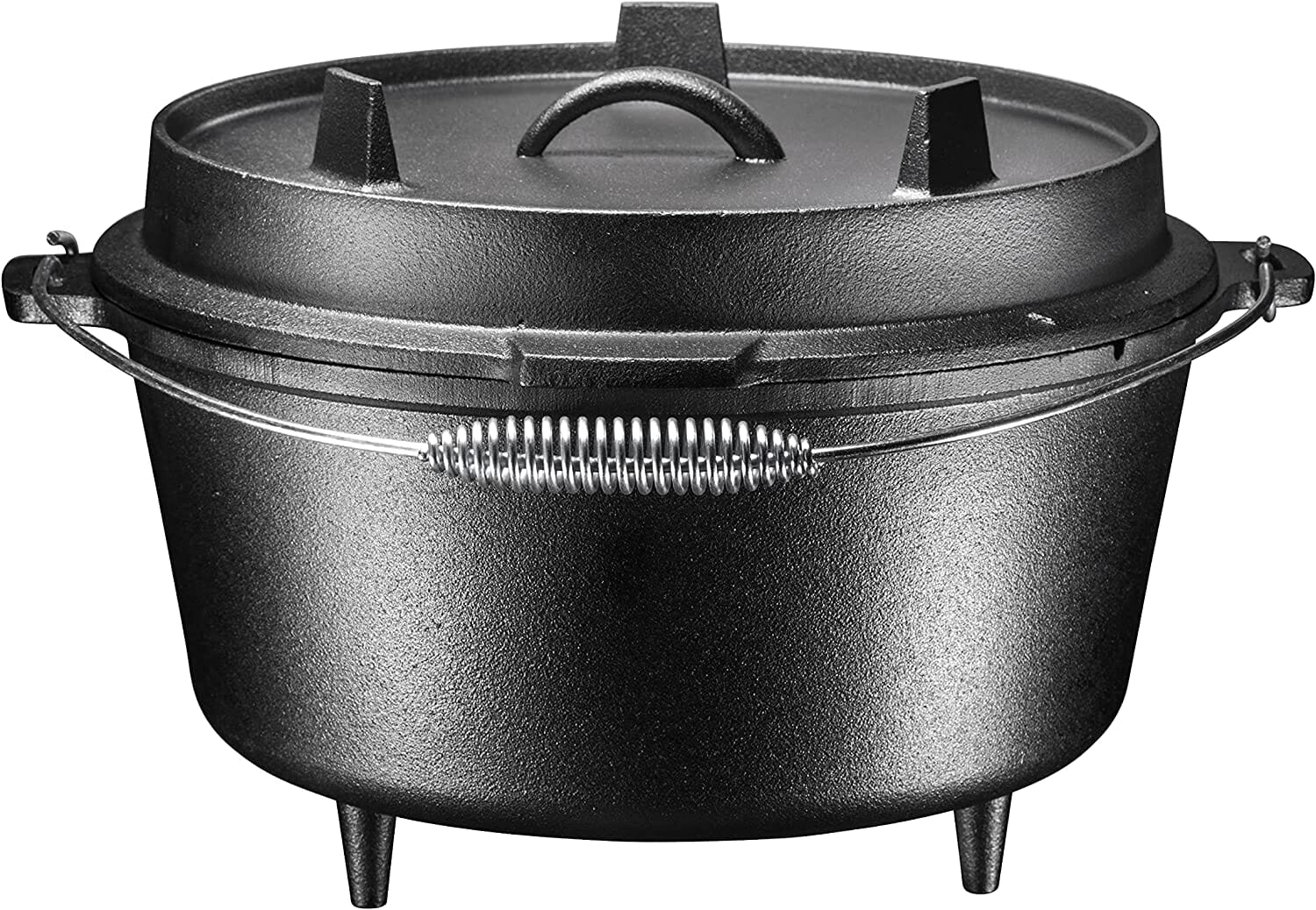 Bruntmor Pre-Seasoned All In 1 Cast Iron Camping Cookware Set